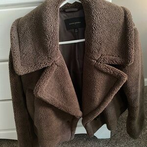 Banana Republic Women's Brown Sherpa Jacket